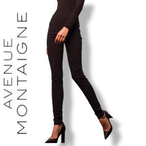 Avenue Montaigne Pull-On Mini Bell F-954 Pants Pants in Black - Size 0 | EUC